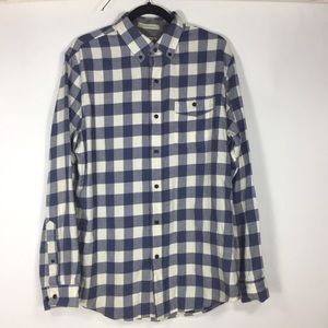 L.L. Bean Plaid Button Up Shirt